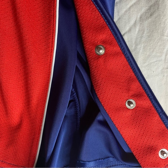 Montreal Canadiens Official NHL Shiny Track Pants Button Ankle L Y14/16 Sports - Picture 7 of 11